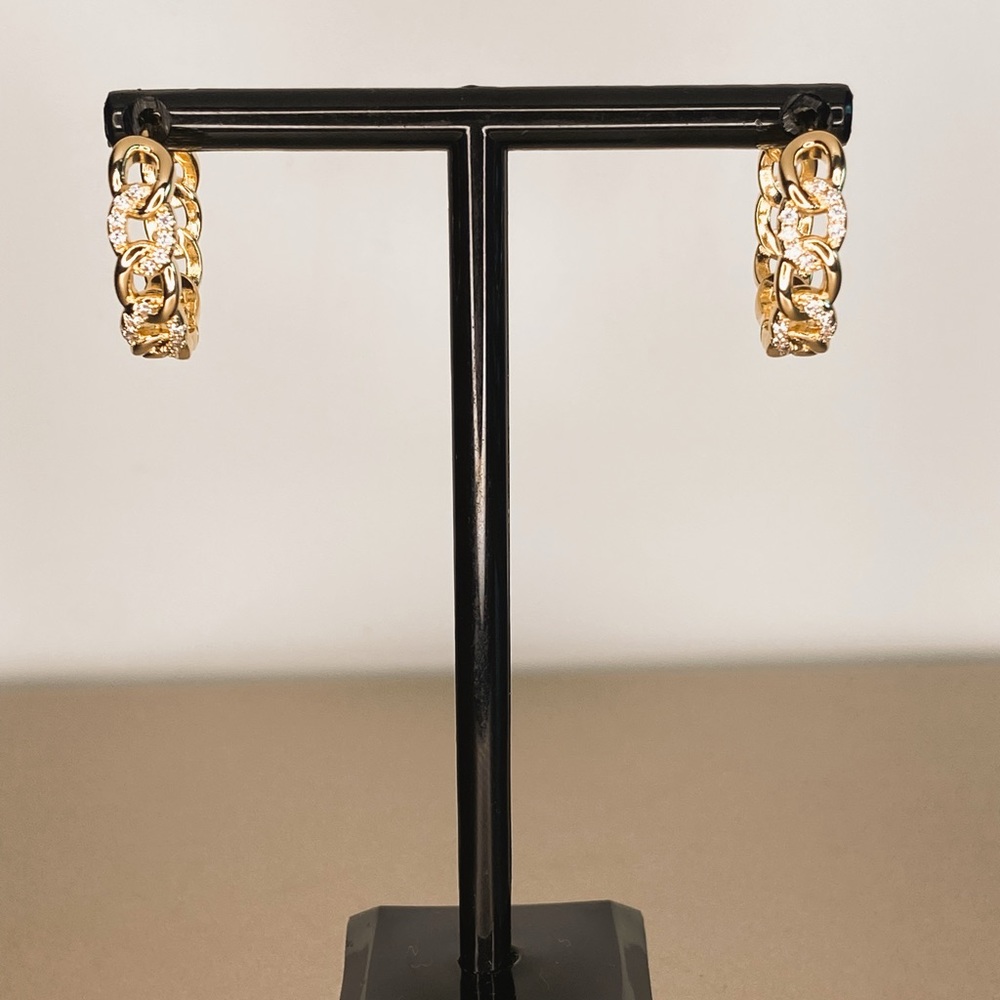 Semi-Fine 18k Gold filled earrings